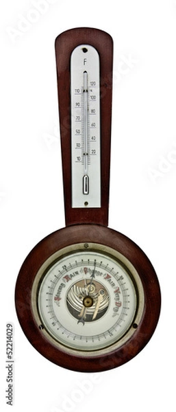 Obraz vintage barometer
