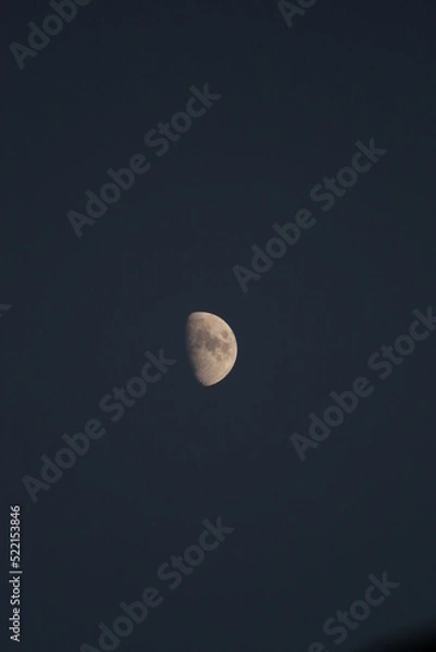 Fototapeta full moon over sky