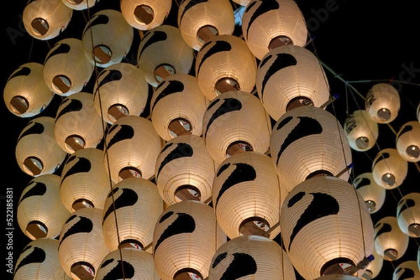 Obraz 秋田竿燈まつり