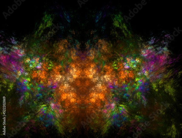 Fototapeta Imaginatory fractal abstract background Image