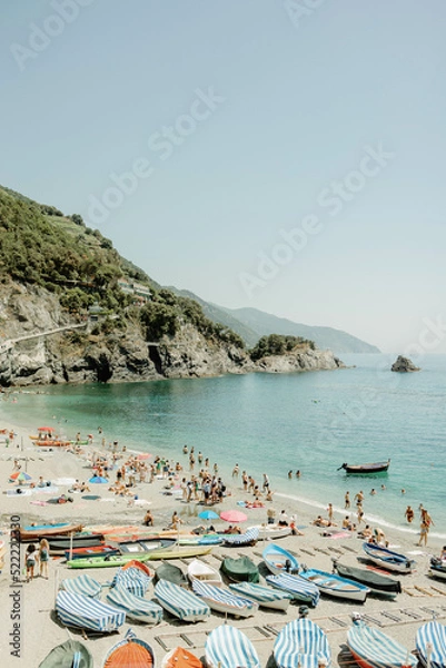 Fototapeta Looking over Monterosso.