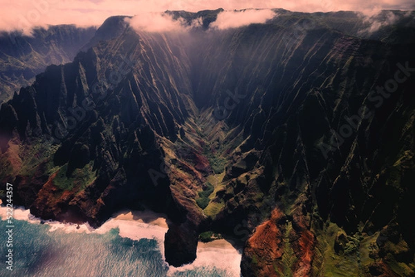 Fototapeta Napali Coast 