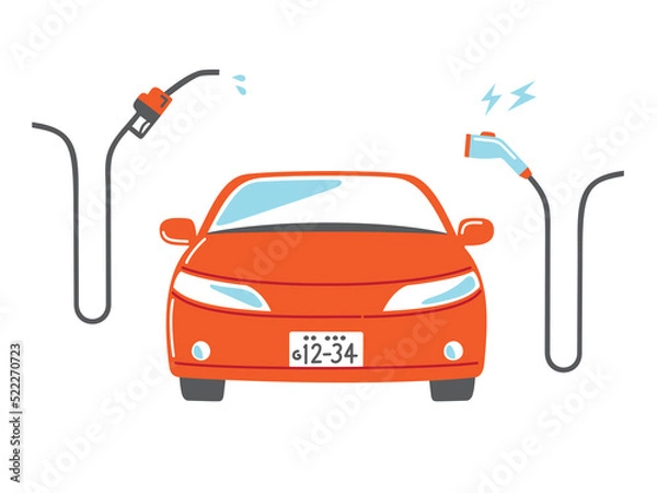 Obraz ハイブリット車のエネルギー