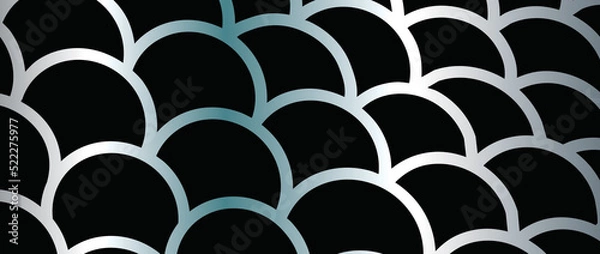 Obraz black and white water wave background and reflection