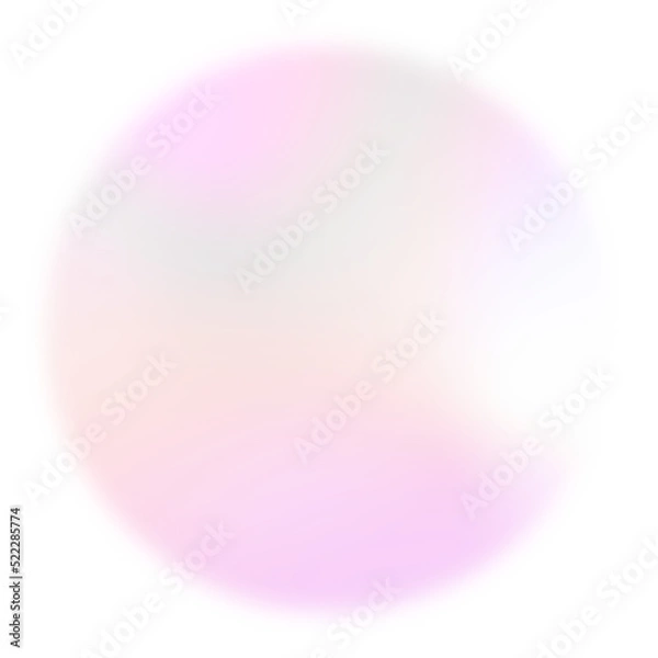 Fototapeta Blurred gradient circle