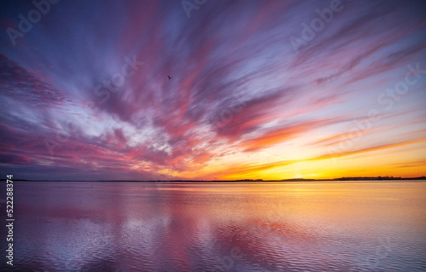 Obraz sunset over the sea