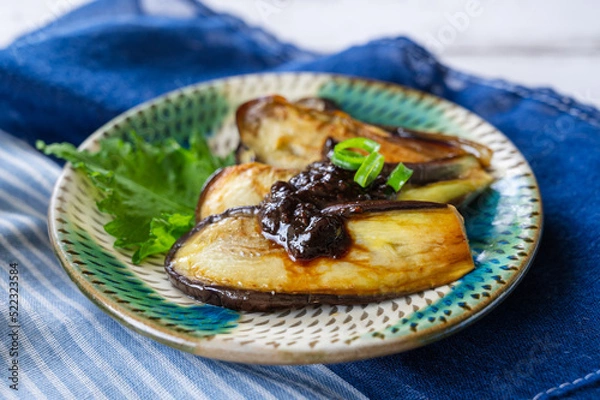 Fototapeta 茄子のしぎ焼き