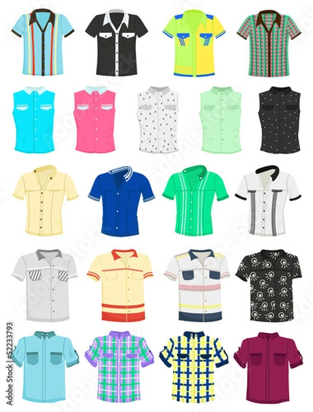 Fototapeta Summer shirts