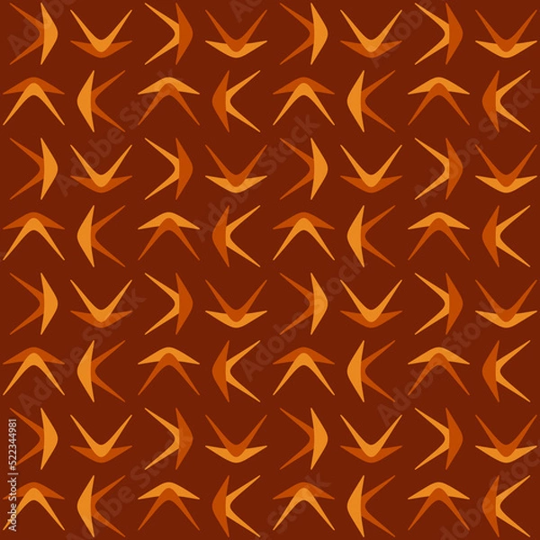 Fototapeta Simple abstract seamless pattern for decorating any surfaces and things.