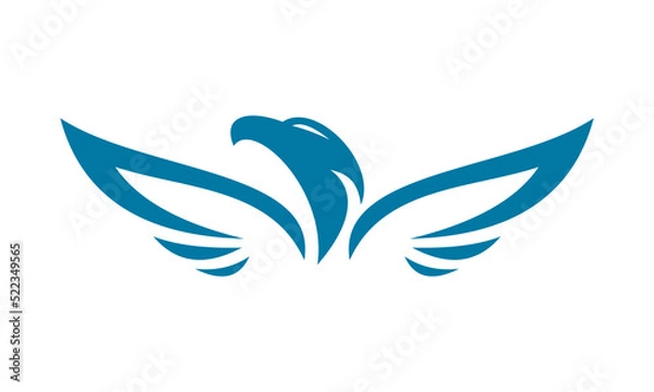 Obraz brand eagle icon vector logo