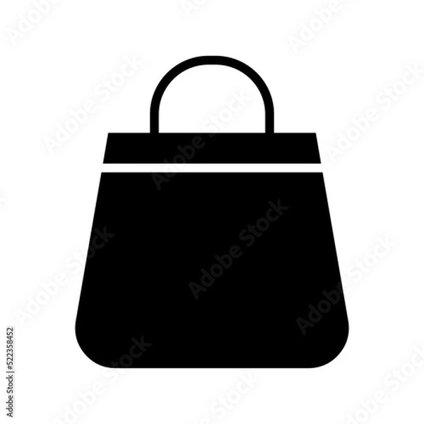 Fototapeta bag icon or logo isolated sign symbol vector illustration - high quality black style vector icons
