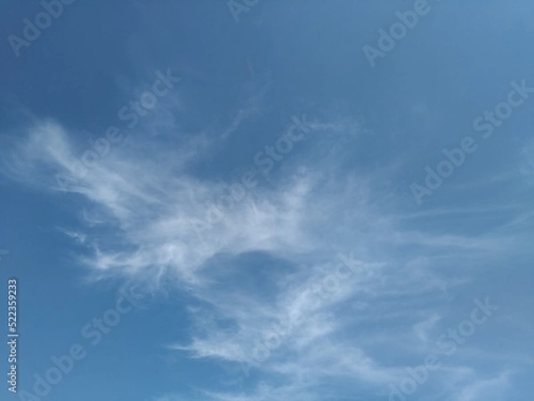 Obraz Creative blue sky and clouds background image