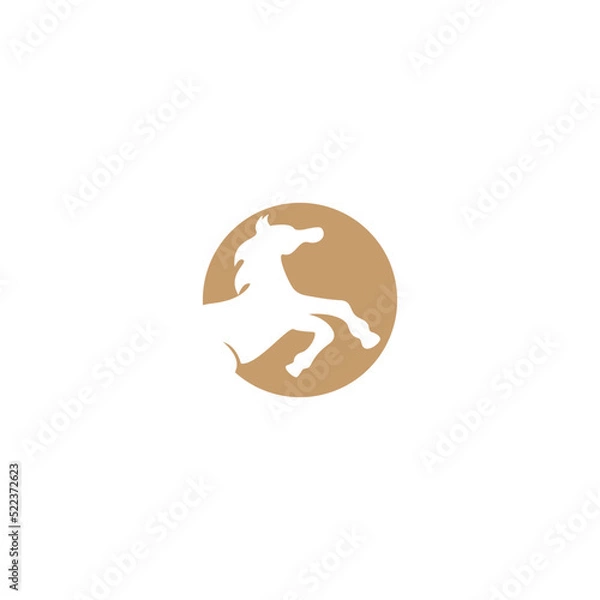 Obraz horse icon vector illustration