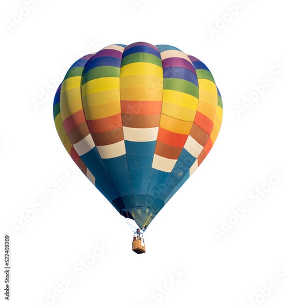 Obraz Hot air balloon isolated