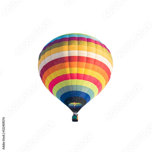 Obraz Hot air balloon isolated