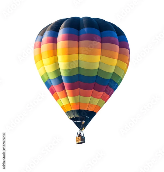 Obraz Hot air balloon isolated
