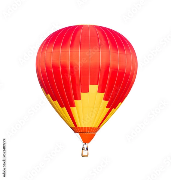Obraz Hot air balloon isolated