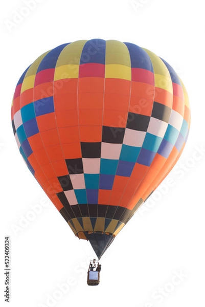 Obraz Hot air balloon isolated