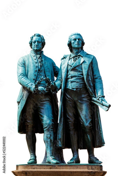 Obraz Goethe und Schiller