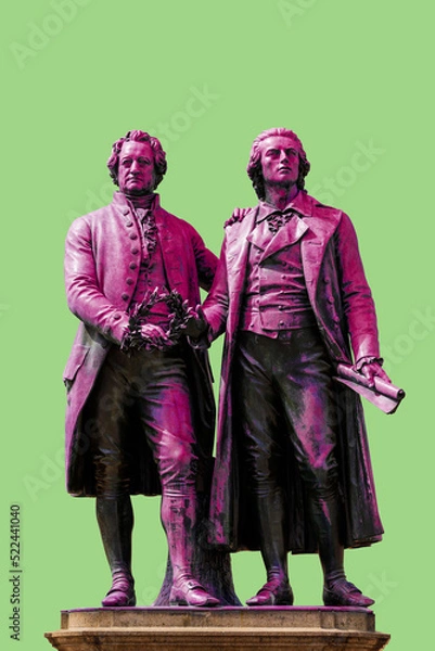 Obraz Goethe und Schiller