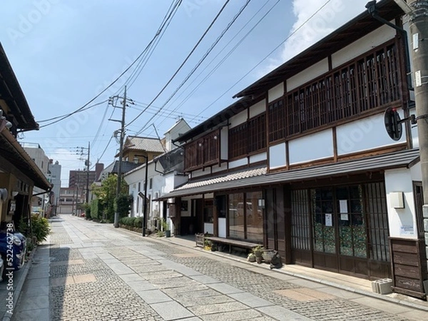 Fototapeta 足利市内の景色