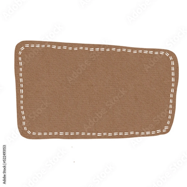 Obraz Empty watercolor speech text bubble.