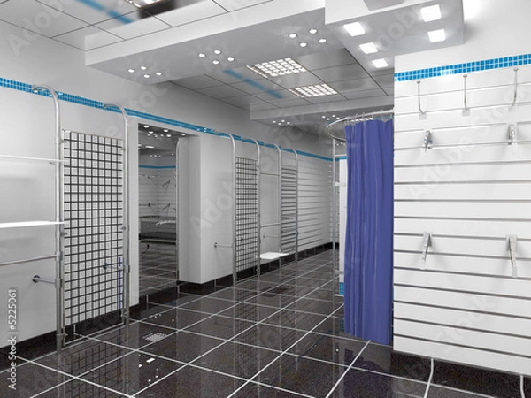 Fototapeta Modern Shop Interior