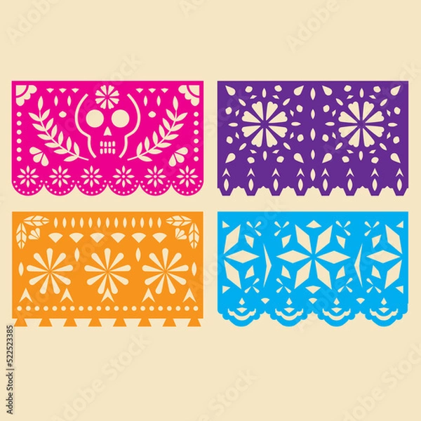 Obraz papel picado