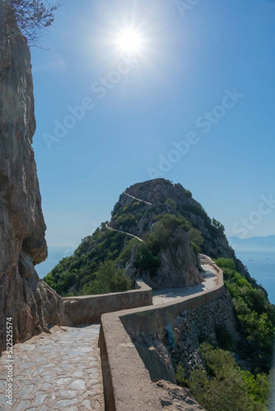 Obraz Scenic view from Yemma Gouraya National Park in Bejaia, Algeria