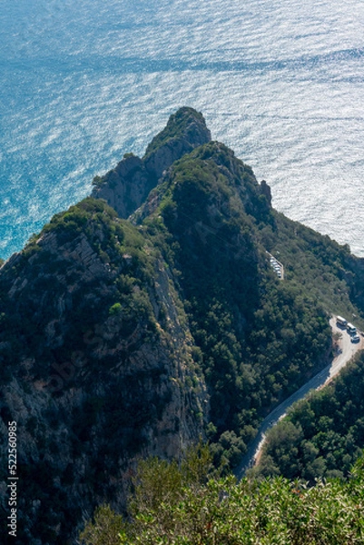 Obraz Scenic view from Yemma Gouraya National Park in Bejaia, Algeria