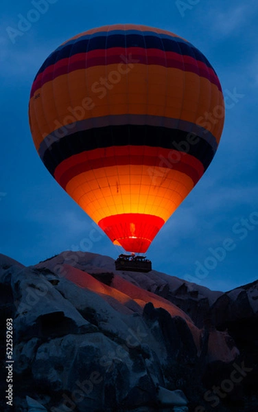 Obraz hot air balloon in cappadocia