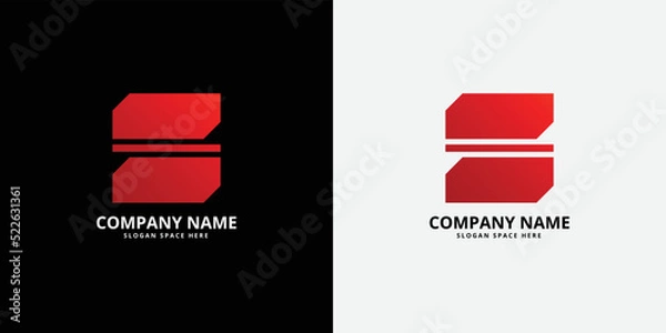 Obraz Letter S gradient Logo Design Icon Vector Symbol template