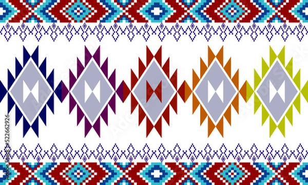 Obraz seamless pattern with elements