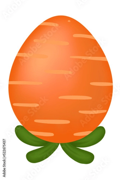 Obraz Carrot Orange Easter Eggs.