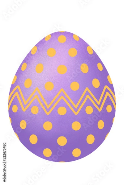 Obraz Purple easter egg.