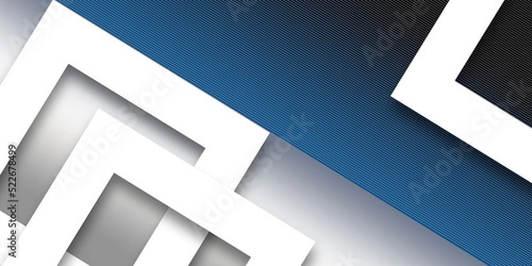 Fototapeta Abstract background with white squares
