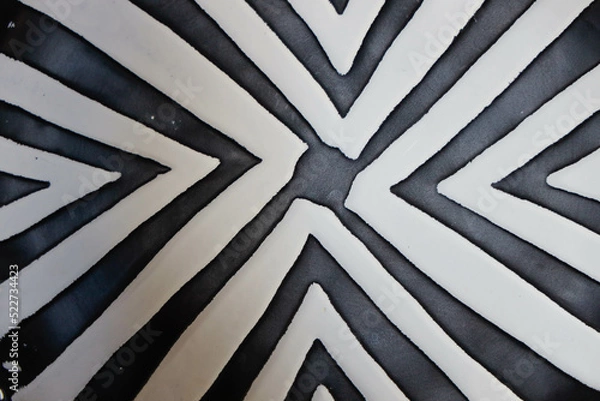 Obraz black and white background