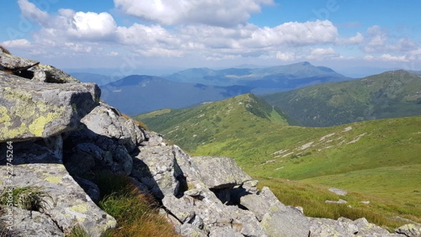 Obraz landscape with sky and clouds