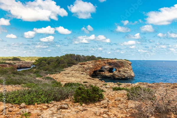 Fototapeta ruins of the old castle