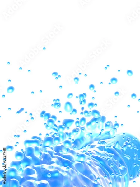 Obraz Blue splash