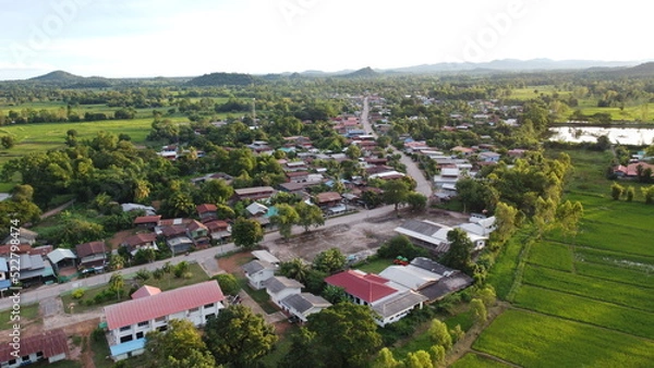 Fototapeta view of the city