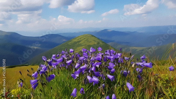 Obraz flowers in the mountains