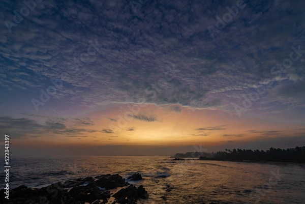 Fototapeta Тень на песке от легкого балдахин