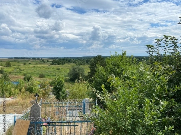 Obraz view from the fence