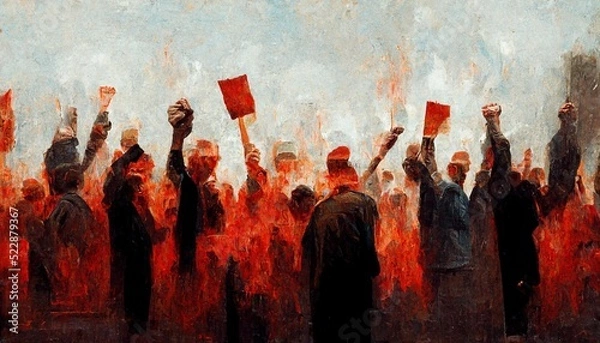 Fototapeta Hate Speech is the abusive or threatening speech or writing that expresses prejudice against a particular group, especially on the basis of race, religion, or sexual orientation