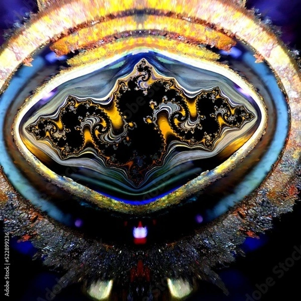 Obraz illustration metal background