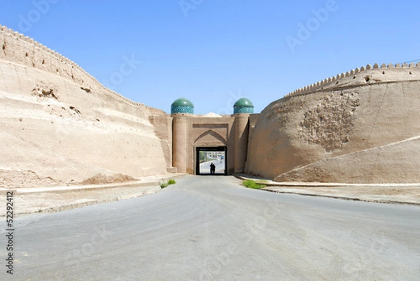Obraz Porte, Khiva, Ouzbékistan