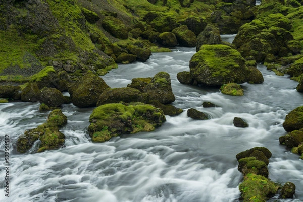 Obraz Island Wasserfall