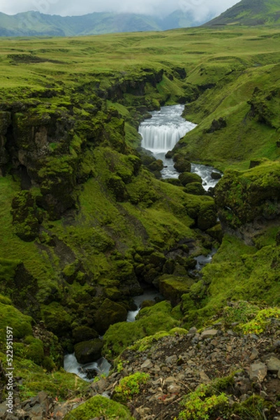 Obraz Island Wasserfall