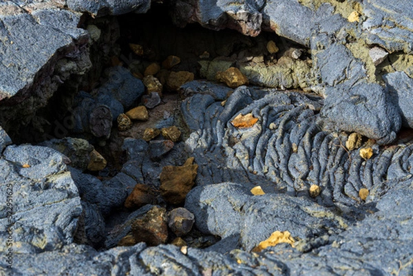 Obraz Island - Vulkanformationen